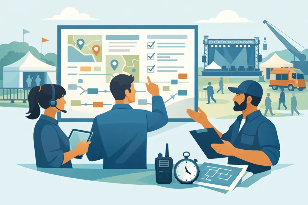 Event Site Operations Planning That Holds Up