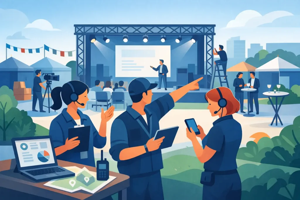 What an On Site Event Operations Team Does